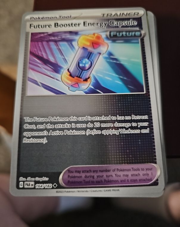 2023 Pokémon Future Booster Energy Capsule #164 — front