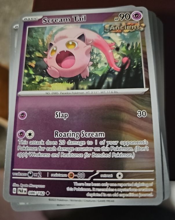2022 Pokémon Prismatic Evolutions #042 Scream Tail — front