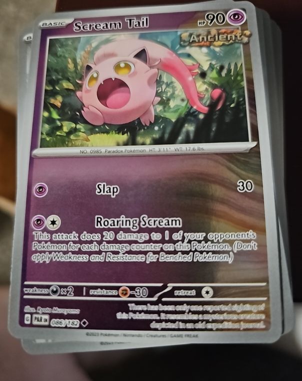 2024 Pokémon #086 Scream Tail — front