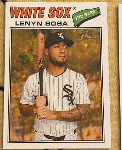 2026 Topps Heritage #339 Lenyn Sosa — front