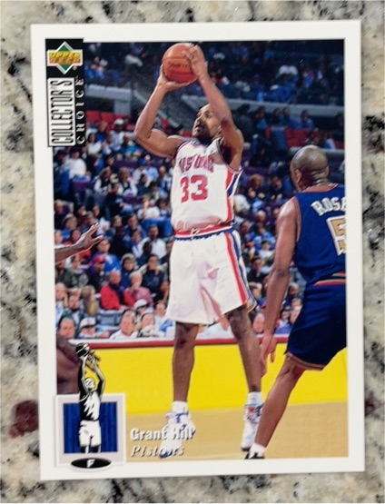 1994-95 Upper Deck Collector's Choice #219 Grant Hill — front