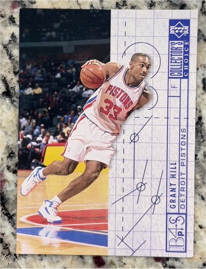 1994 Upper Deck Collector's Choice Blueprint for Success #379 Grant Hill — front