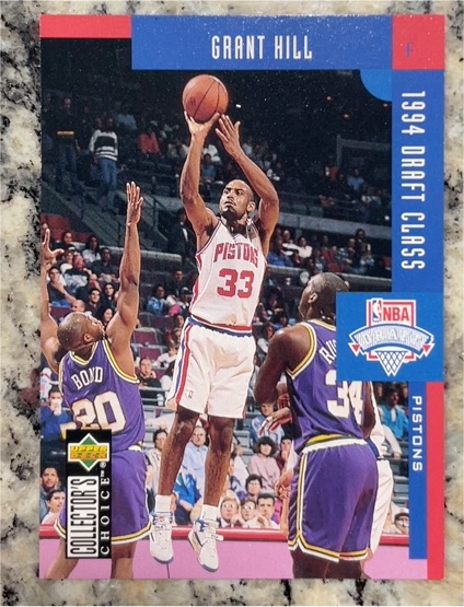1994 Upper Deck Collector's Choice #409 Grant Hill — front