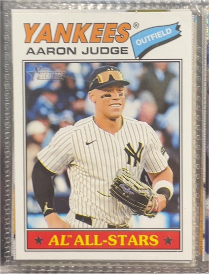 2026 Topps Heritage #10 Aaron Judge AL All-Stars — front