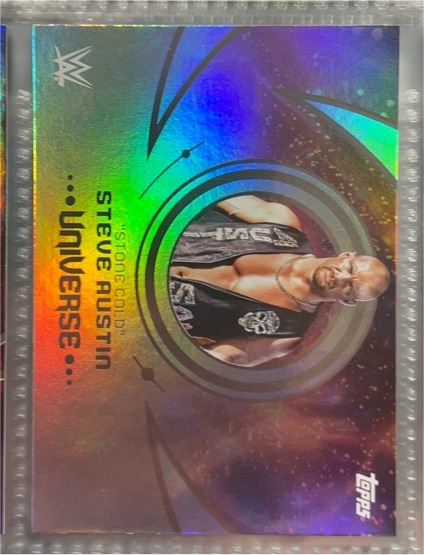 2025 Topps Universe WWE #153 Steve Austin — front