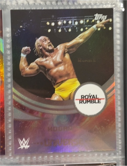2025 Topps WWE Universe #203 Hulk Hogan Royal Rumble — front