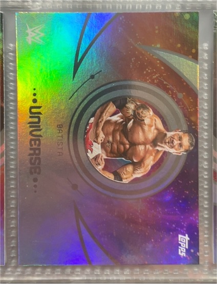 2025 Topps Universe WWE #181 Batista — front