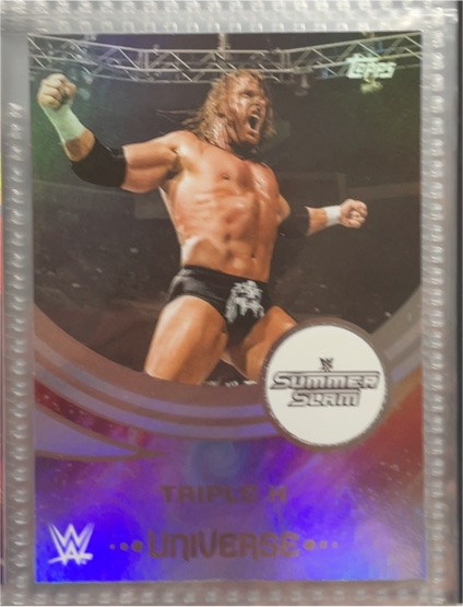 2025 Topps Universe WWE #272 Triple H — front