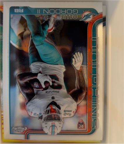 2025 Topps Chrome #327 Ollie Gordon II — front