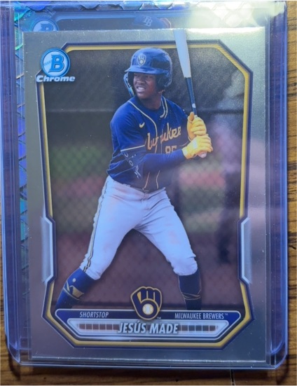 2026 Bowman Chrome #BCP-96 Jesus Made — front