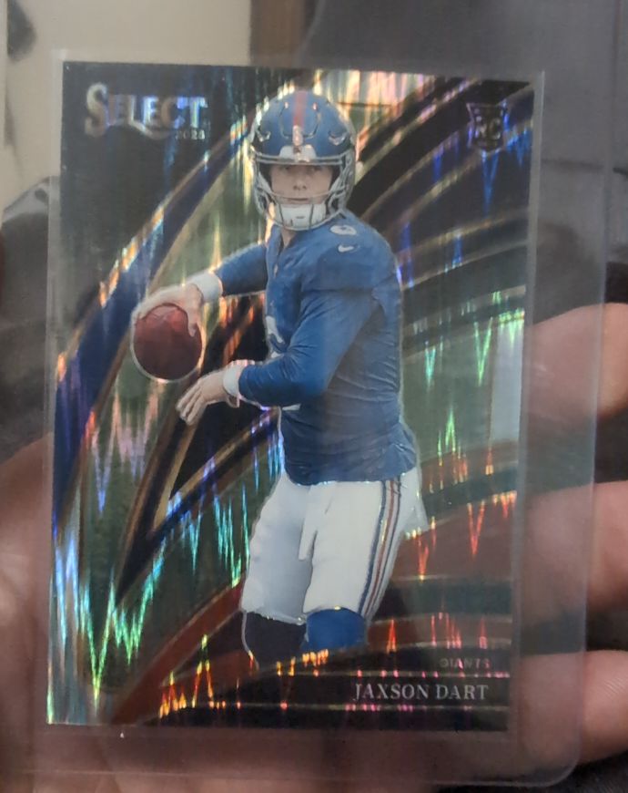2025 Panini Select #293 Jaxson Dart Club Level — front
