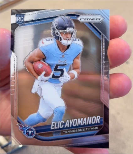 2025 Panini Prizm #321 Elic Ayomanor — front