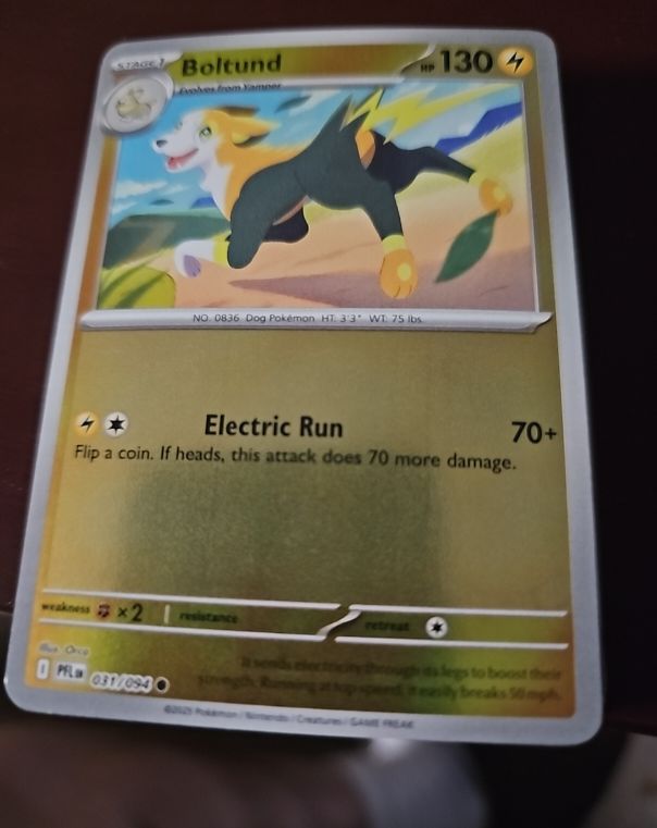 2025 Pokémon ME02: Phantasmal Flames #031 Boltund — front