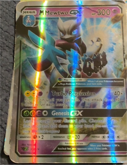 2019 The Pokémon Company Mewtwo GX SM196 — front