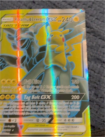 2019 Pokémon Team Up #162 Pikachu & Zekrom GX — front