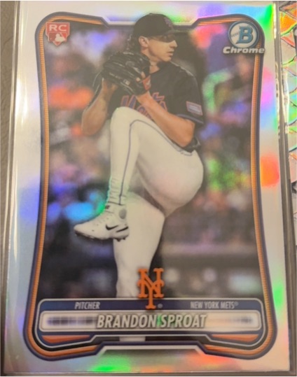 2026 Bowman Chrome #33 Brandon Sproat — front