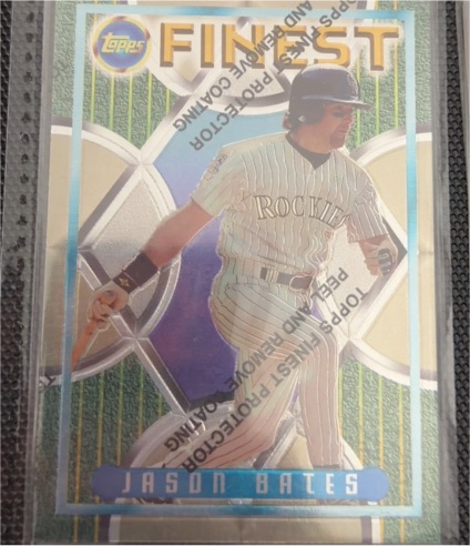 1995 Topps Finest #288 Jason Bates — front