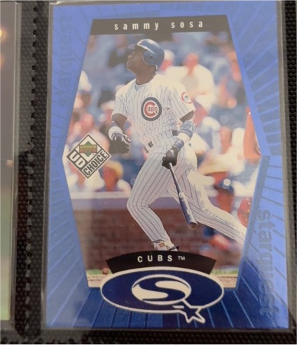 1999 Upper Deck Collector's Choice StarQuest #SQ2 Sammy Sosa — front