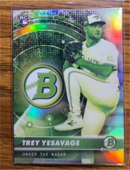 2026 Bowman Chrome #UR-15 Trey Yesavage Under The Radar Rookie — front