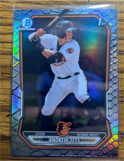 2026 Bowman Chrome #BCP-90 Andrew Tess — front