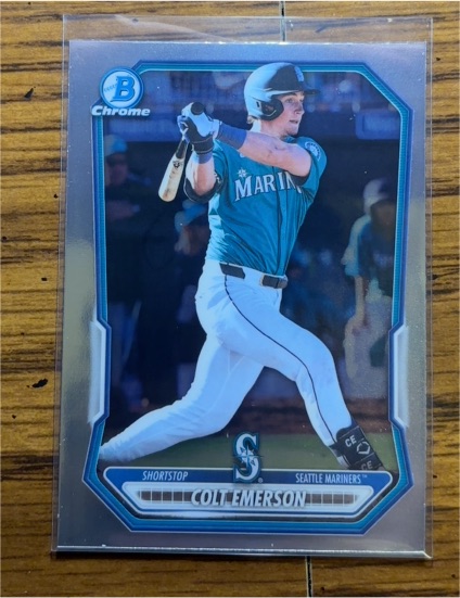 2026 Bowman Chrome #BCP-108 Colt Emerson — front