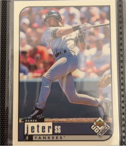 1999 Upper Deck UD Choice #115 Derek Jeter — front