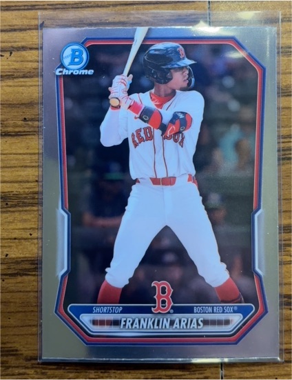 2026 Bowman Chrome Prospects #BCP-27 Franklin Arias — front