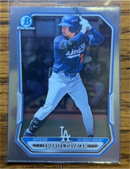 2026 Bowman Chrome #BCP-73 Charles Davalan — front