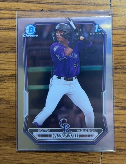 2026 Bowman Chrome #BCP-150 Wilder Dalis — front
