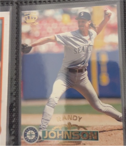 1996 Pacific Crown Collection #401 Randy Johnson — front