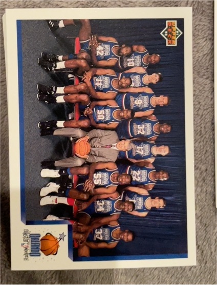 1991-92 Upper Deck #450 Orlando Magic NBA West All-Star Checklist — front