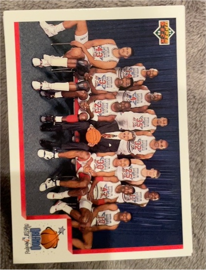 1991-92 Upper Deck #449 1992 NBA East All-Star Checklist — front