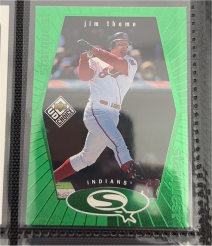 1999 Upper Deck UD Choice #SQ30 Jim Thome StarQuest — front