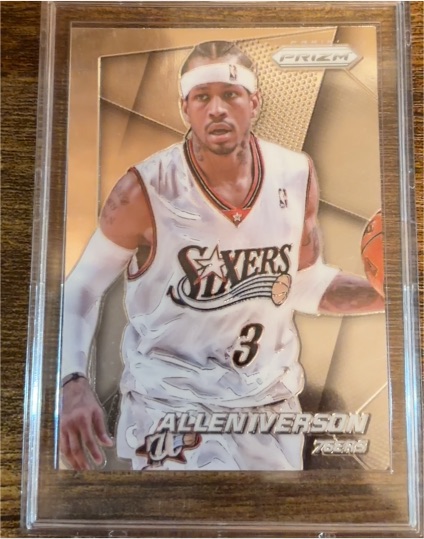 2014-15 Panini Prizm #184 Allen Iverson — front