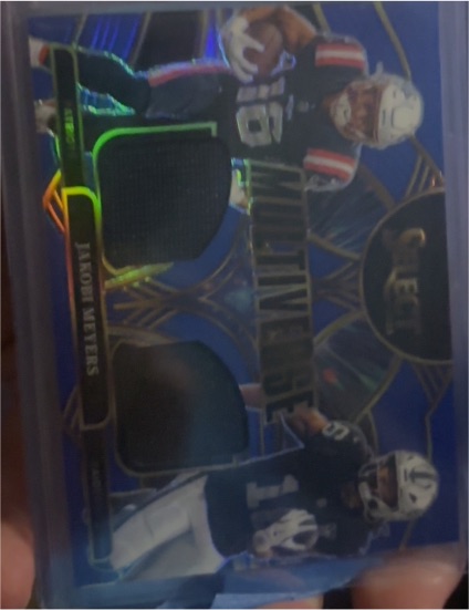 2025 Panini Select Multiverse Jakobi Meyers #MVJ-JAM — front