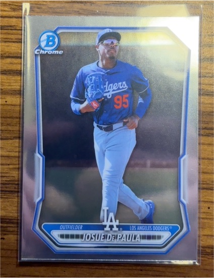 2026 Bowman Chrome #BCP-83 Josue De Paula — front