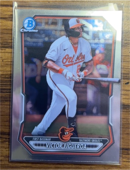 2026 Bowman Chrome #BCP-117 Victor Figueroa — front