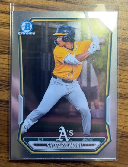 2026 Bowman Chrome #BCP-48 Shotaro Morii — front
