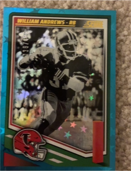 2025 Panini Score #197 William Andrews — front