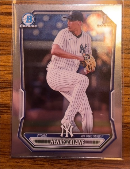 2026 Bowman Chrome #BCP-104 Henry Lalane — front