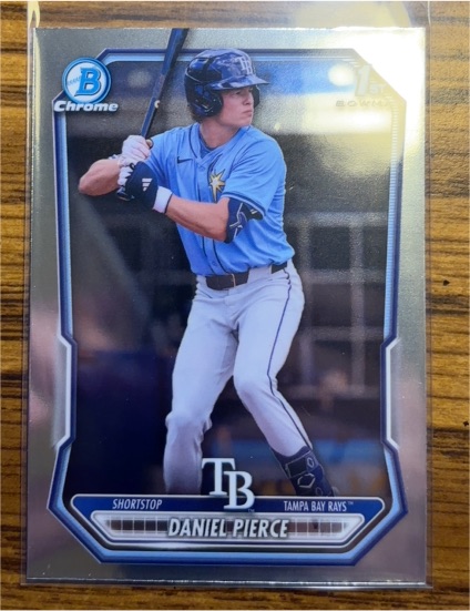 2026 Bowman Chrome #BCP-77 Daniel Pierce — front