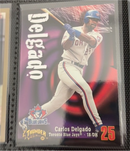 1998 Skybox Circa Thunder #170 Carlos Delgado — front