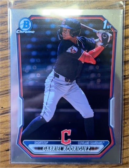 2026 Bowman Chrome #BCP-118 Gabriel Rodriguez — front