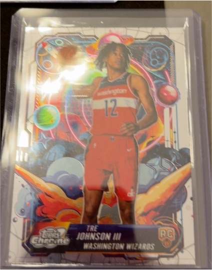 2025-26 Topps Cosmic Chrome #PRP-21 Tre Johnson III — front