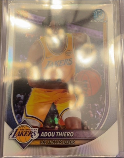 2025-26 Topps Chrome #286 Adou Thiero — front