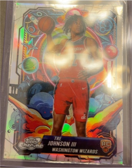 2025-26 Topps Cosmic Chrome #PRP-21 Tre Johnson III — front