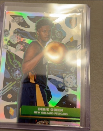 2025-26 Topps Cosmic Chrome #92 Derik Queen — front