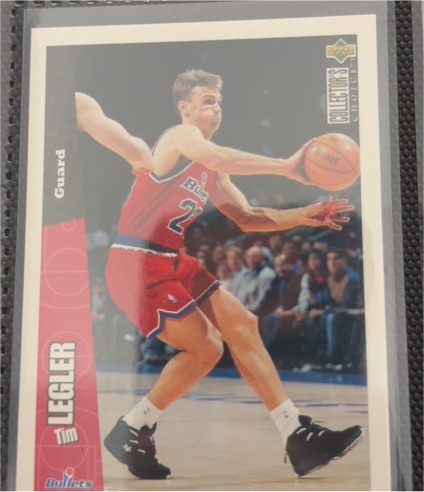1996-97 Upper Deck Collector's Choice #164 Tim Legler Washington Bullets — front