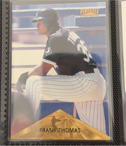 1996 Pinnacle #201 Frank Thomas — front