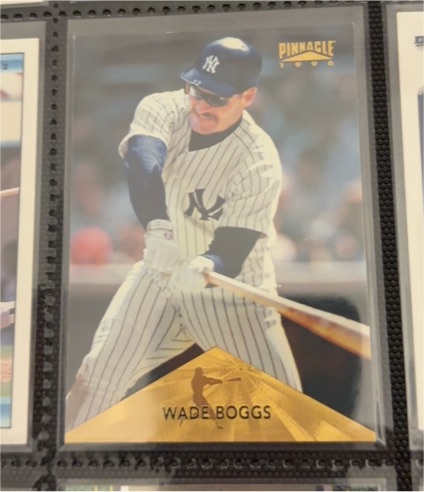 1996 Pinnacle #215 Wade Boggs — front